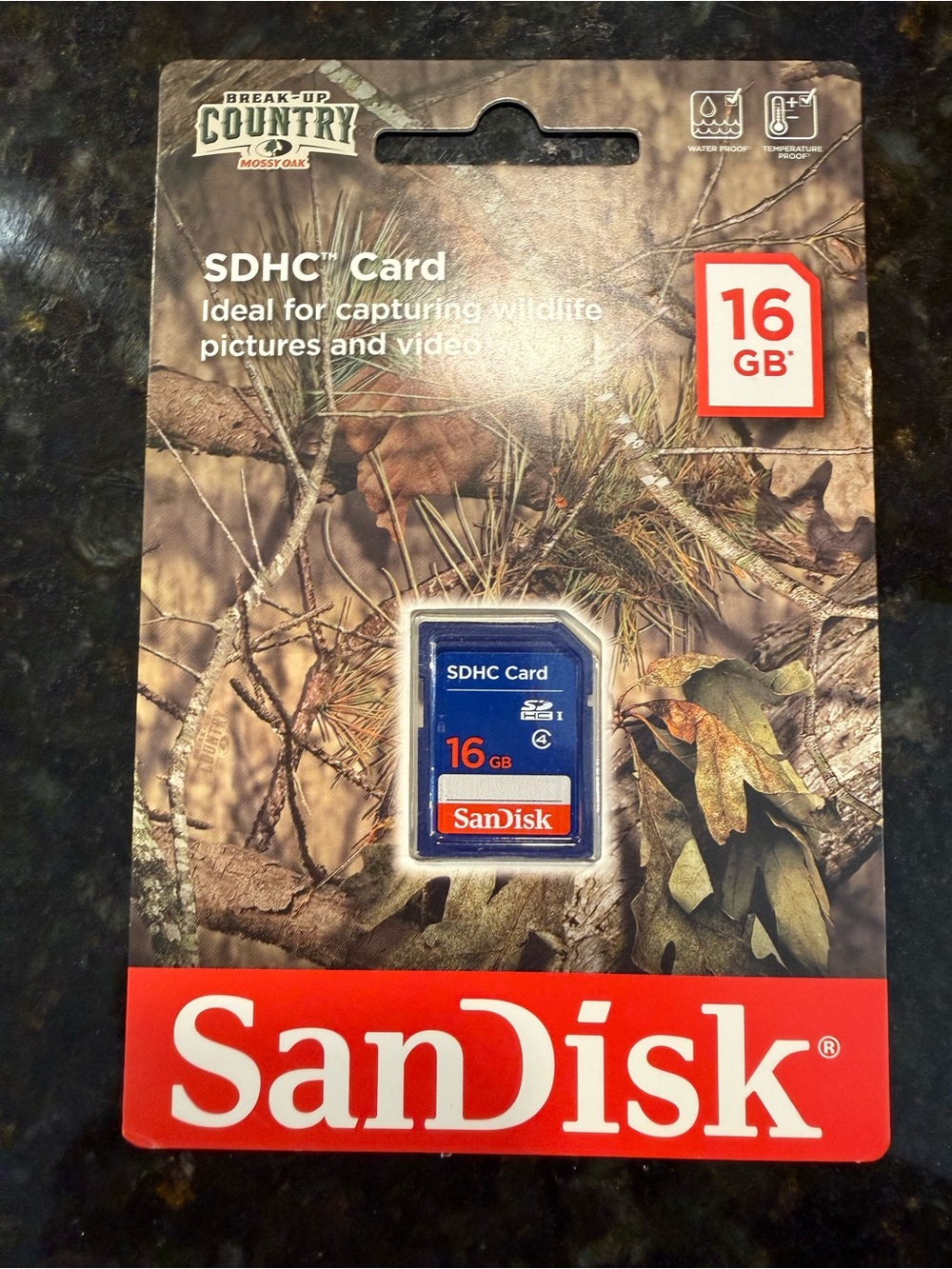 SanDisk SDHC Card 16gb New